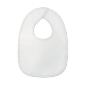 Gadget with logo Baby bib EPI Baby bib in 100% cotton and backing in PEVA. Hook and loop closure. Available color: White Dimensions: 19.5X27CM Width: 27 cm Length: 19.5 cm Volume: 0.104 cdm3 Gross Weight: 0.017 kg Net Weight: 0.016 kg Magnus Business Gifts is your partner for merchandising, gadgets or unique business gifts since 1967. Certified with Ecovadis gold!