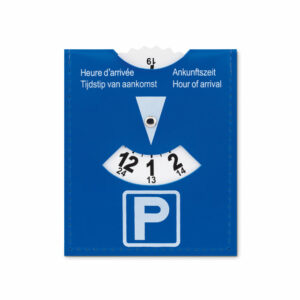 Gadget with logo Parkcard. Parkcard gadget with logoin PVC. Depending on the surface we can use embroidery, engraving, 360° imprint or screenprint.