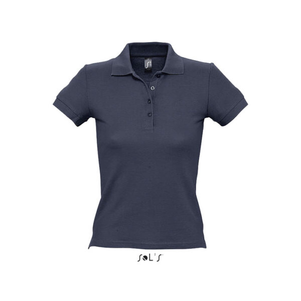 PEOPLE dames polo 210g