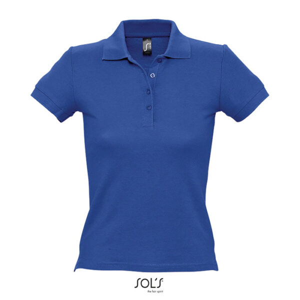 PEOPLE dames polo 210g