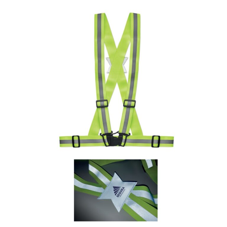 Gadget with logo Reflective body belt ALLVISIBLE