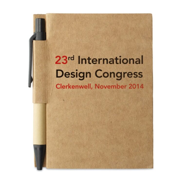 Notebook with logo CARTOPAD