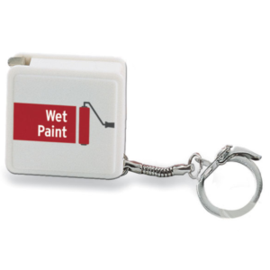 Gadget with logo Key ring Ruler WATFORD Flexible 1m steel ruler in square shape plastic with logo with keyring. Available color: White Dimensions: 4X4X1 CM Width: 4 cm Length: 4 cm Height: 1 cm Volume: 0.044 cdm3 Gross Weight: 0.019 kg Net Weight: 0.016 kg Magnus Business Gifts is your partner for merchandising, gadgets or unique business gifts since 1967. Certified with Ecovadis gold!