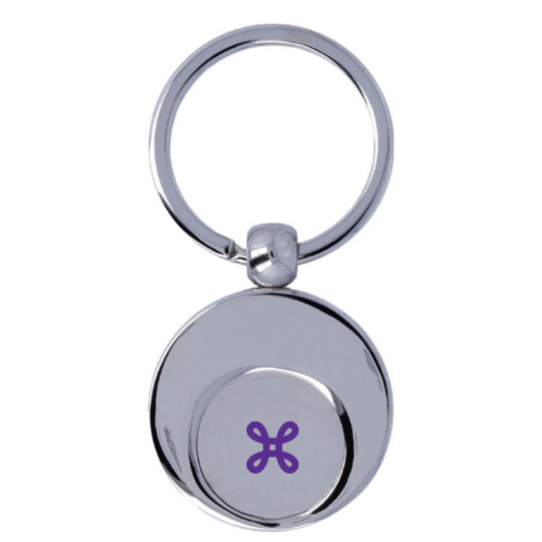 Gadget with logo Key ring EURING