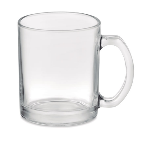 Mug with logo SUBLIMGLOSS Gloss glass mug of 300 ml capacity with special coating for sublimation. Available color: Transparent Dimensions: Ø8X9,5 CM Height: 9.5 cm Diameter: 8 cm Volume: 1.265 cdm3 Gross Weight: 0.369 kg Net Weight: 0.327 kg Magnus Business Gifts is your partner for merchandising, gadgets or unique business gifts since 1967. Certified with Ecovadis gold!