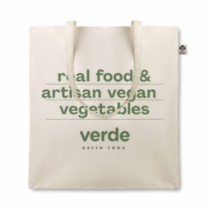 Gadget with logo Bag ORGANIC COTTONEL Organic cotton shopping bag with logo with long handles. 105 gr/m². Made from organic cotton produced under a certified label. Available color: Beige Dimensions: 38X42CM Width: 42 cm Length: 38 cm Volume: 0.204 cdm3 Gross Weight: 0.049 kg Net Weight: 0.045 kg Magnus Business Gifts is your partner for merchandising, gadgets or unique business gifts since 1967. Certified with Ecovadis gold!