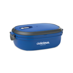 Gadget with logo Lunchbox LUX LUNCH Lunchbox with air tight lid made of PP both out side and inside. Microwave and dishwasher safe. Capacity: 1000 ml. Have lunch in style with this high quality made lunchbox. The air tight lid will keep your food fresh longer. You can fold up the sides to make a handle to take this lunchbox with you wherever you go. A small cover can be opened to let air out when used in the microwave. Available color: Royal Blue, Black, White Dimensions: 20X14X6.5CM Width: 14 cm Length: 20 cm Height: 6.5 cm Volume: 2.548 cdm3 Gross Weight: 0.27 kg Net Weight: 0.23 kg Magnus Business Gifts is your partner for merchandising, gadgets or unique business gifts since 1967. Certified with Ecovadis gold!