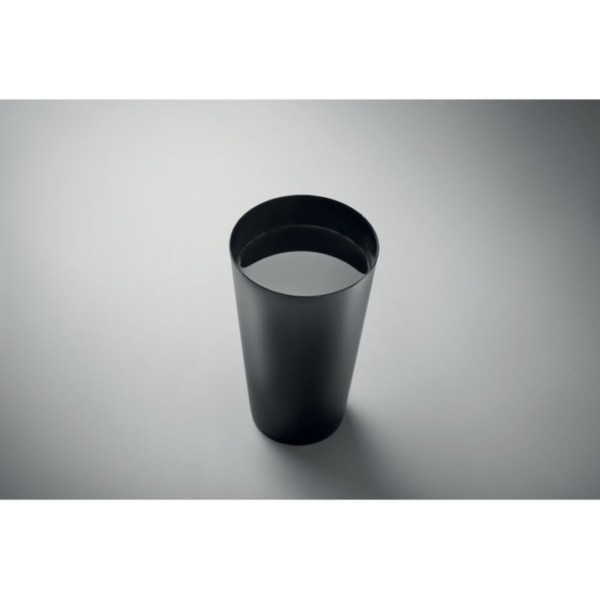 Cup with logo FESTA Reusable PP event cup for festivals with frosted finish. Capacity 550 ml. Using reusable drinkware is a sustainable choice to help prevent unnecessary waste. With throwaway plastics becoming less popular, these reusable cups are the perfect solution to any event, party and festival. Available color: Transparent White, Black, White Dimensions: Ø8X14 CM Height: 14 cm Diameter: 8 cm Volume: 0.122 cdm3 Gross Weight: 0.029 kg Net Weight: 0.026 kg Magnus Business Gifts is your partner for merchandising, gadgets or unique business gifts since 1967. Certified with Ecovadis gold!