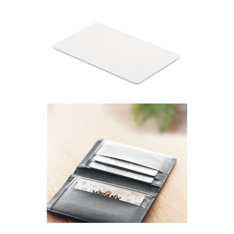 Travel gadget with logo anti-skimming card CUSTOS RFID