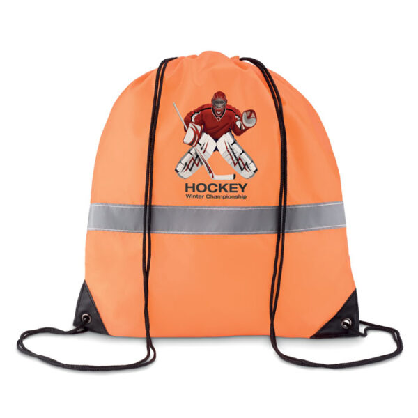 Drawstring bag with logo STRIPE - Image 3