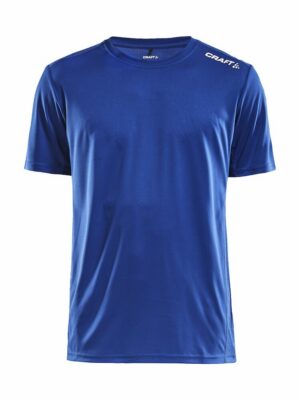 Rush SS Tee M Sports shirt with logo This sports shirt with your logo is a lightweight tee made of functional fabric. Comes in colors: Club Cobolt, Deep Melange, Navy, Crush, Bright Red, Team Green, Flumino, White, Dk Grey, Black Offers efficient moisture transport and cooling. Comes with mesh inserts in armpits for extra ventilation.