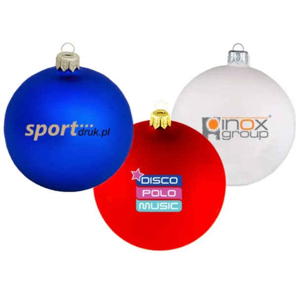 Christmas balls with logo Exclusive Christmas balls with logo engraved innovative patented method. Available in different colors. Every engraving possible, starting with dedication and festive graphics, ending with detailed logs. Our exclusive Christmas balls ornament with your logo is a great idea to give something unique gift. Magnus Business Gifts is your partner for merchandising, gadgets or unique business gifts since 1967. Certified with Ecovadis gold 2022!