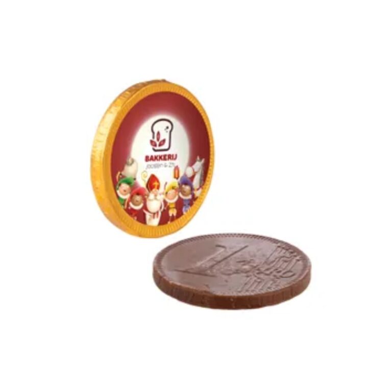 Chocolate with logo Small coin