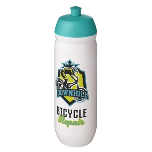 HydroFlex™ 750ml squeeze bottle Single-walled drinking bottle with removable sports cap. Made from flexible MDPE plastic, this squeeze bottle is perfect for sporting environments. Contents 750 ml. Please contact us for more color combinations. BPA-free. Complies with EN12875-1 and is dishwasher safe. MDPE Plastic, PP Plastic. Price from 2.22  > MOQ 500pcs. Magnus Business Gifts is your partner for merchandising, gadgets or unique business gifts since 1967. Certified with Ecovadis gold!