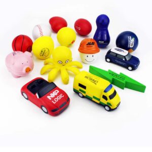 Stress Relievers in any design Gone are the days of generic stress relief tools; now, you can curate your very own stress-busting companion tailored to your unique taste and style. Imagine a stress reliever that not only melts away tension but also reflects the essence of what brings you joy.  REQUEST A FREE QUOTE The easiest way to kick off your design process is to request a quote. In your request, you can share your idea, your deadline, and send us images of your character. Magnus Business Gifts is your partner for merchandising, gadgets or unique business gifts since 1967. Certified with Ecovadis gold!