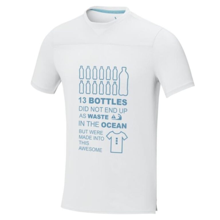 GRS Recycled Shirt with Eco Print