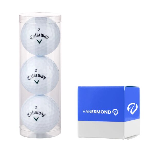 Golf Ball With logo Take your golfing experience to the next level with our premium custom logo golf balls. Crafted for professional performance and personalized to showcase your brand, these golf balls are the perfect combination of style and functionality on the green. A golf ball offers a unique opportunity to promote your brand while enjoying your favorite sport. Whether you're hosting a corporate event, sponsoring a tournament, or simply want to stand out on the course, these personalized golf balls are sure to make a lasting impression. Each golf ball is meticulously engineered for optimal distance, accuracy, and control, ensuring a consistent and reliable performance with every swing. From tee to green, our golf balls deliver the performance you need to excel on the course. REQUEST A FREE QUOTE The easiest way to kick off your design process is to request a quote. In your request, you can share your idea, your deadline, and send us images of your character. MOQ required. Magnus Business Gifts is your partner for merchandising, gadgets or unique business gifts since 1967. Certified with Ecovadis gold!