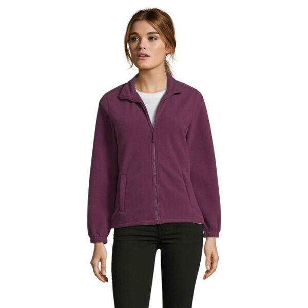 NORTH WOMEN ZIPPED FLEECE