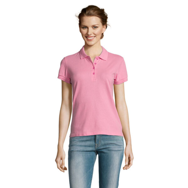 PEOPLE dames polo 210g