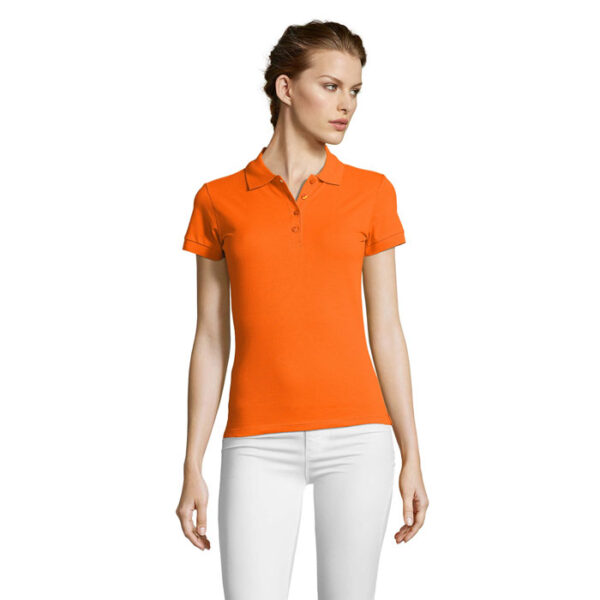 PEOPLE dames polo 210g