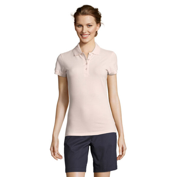 PEOPLE dames polo 210g