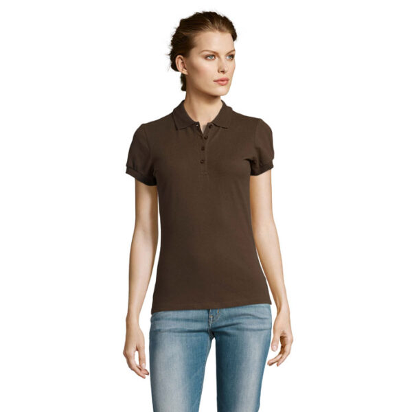 PEOPLE dames polo 210g