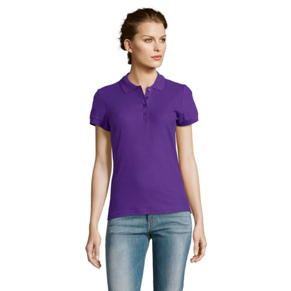 PEOPLE dames polo 210g