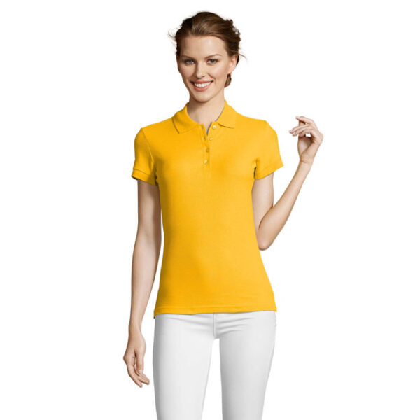 PEOPLE dames polo 210g