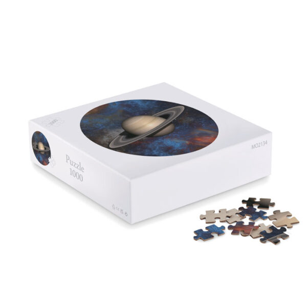 Puzzel van 1000 stukjes in doos