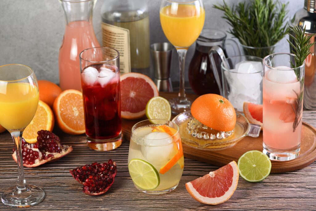 Drink gadgets with logo banner