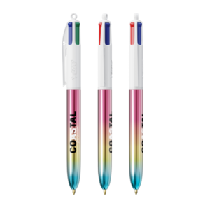 BIC 4 colours Gradient ball point pen
