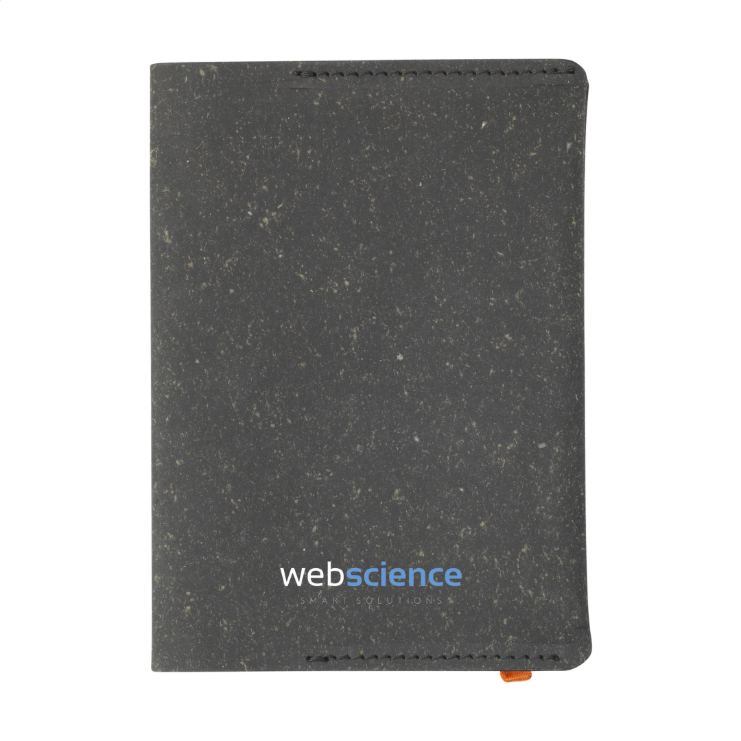 Recycled Leather Passport Holder Passport Case - Image 6