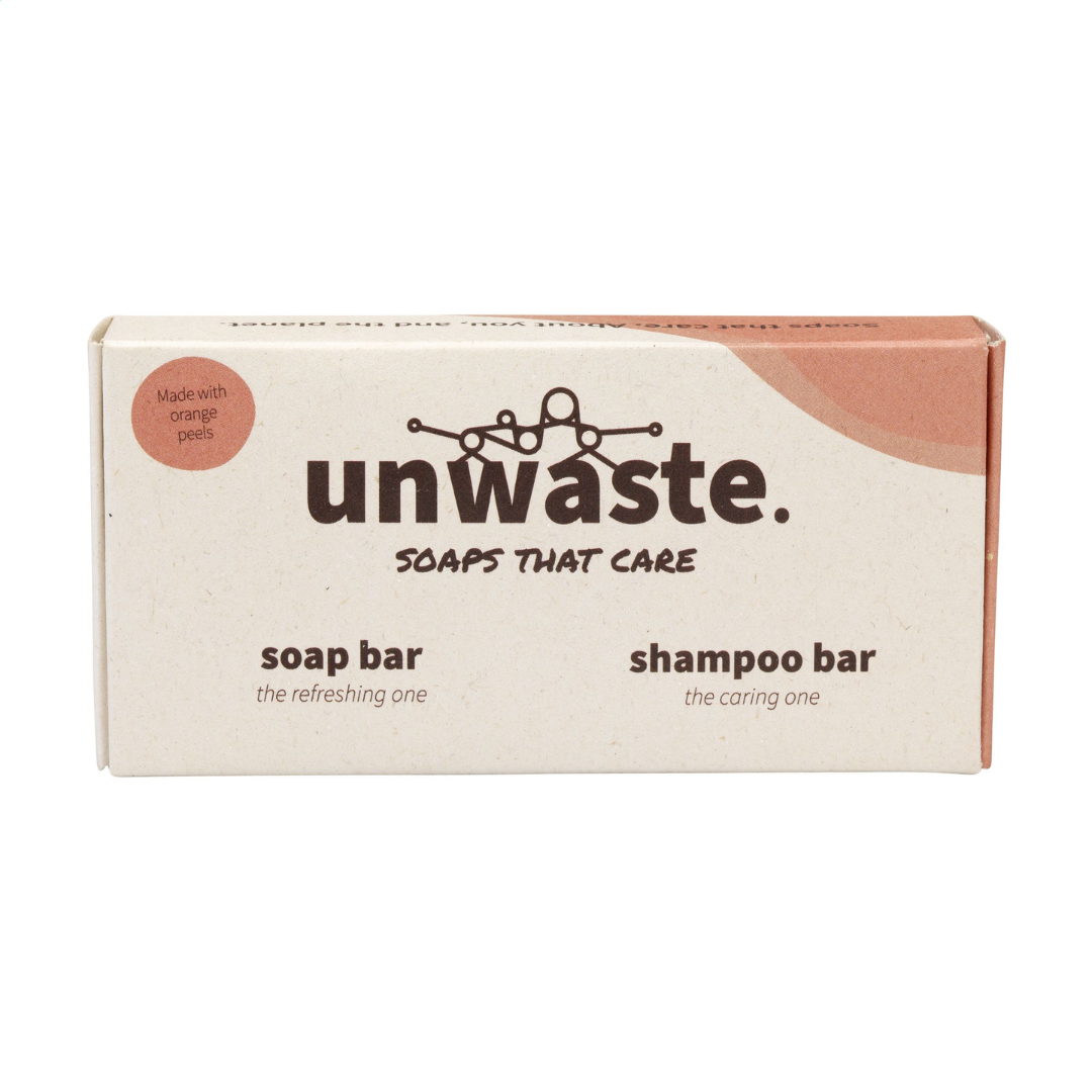 Unwaste Duopack Soap & Shampoo bar – Image 4