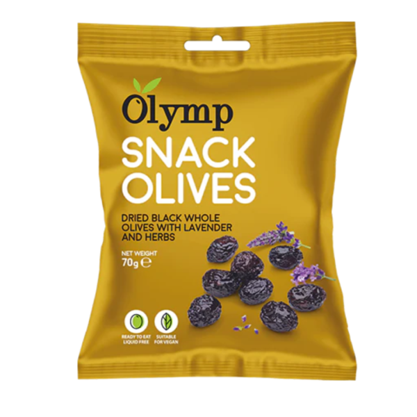 Olymp Snack Olives with Lavender and Herbs